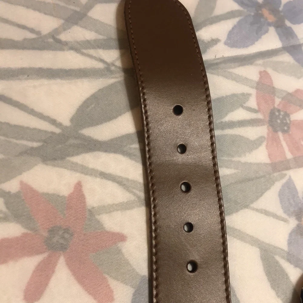 Vintage Calderon Belt Women’s Size S (25-28”/1.75”) Leather Brown 31” in length